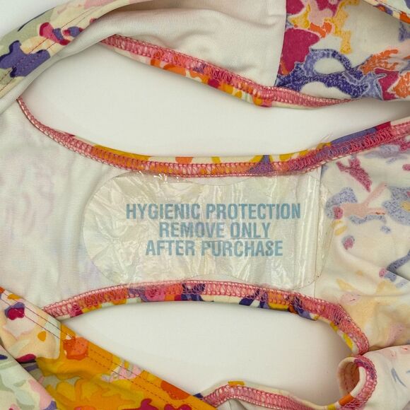 NWT Zimmermann Chelsea Tarzan One Shoulder Floral Bikini - Top 6 Bottoms 10 - Picture 8 of 12